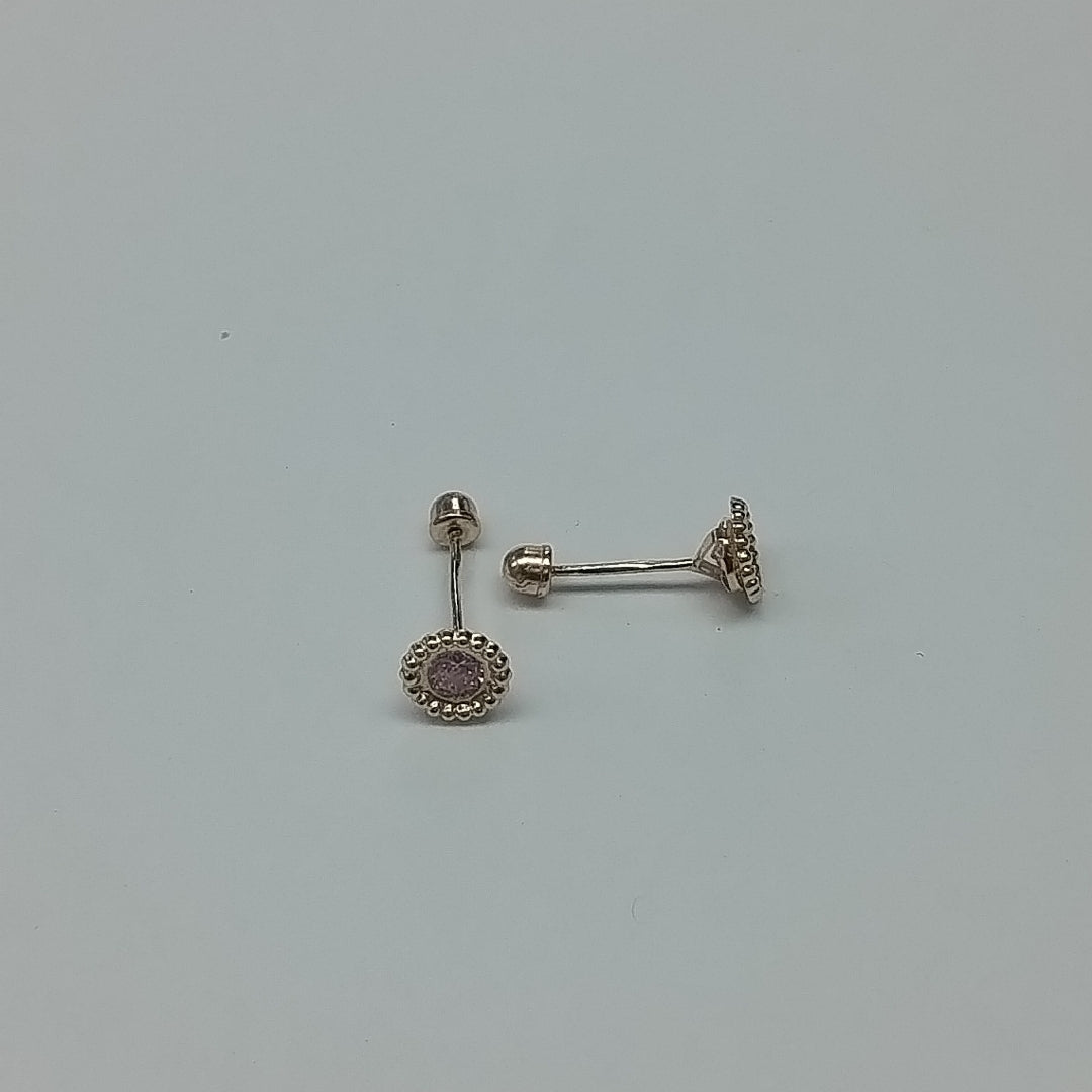 BROQUELES ORO 14K 1 (NUEVO)