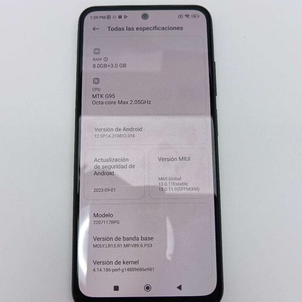 CELULAR XIAOMI POCO M5S 2207117BPG 256 GB 8 GB RAM (SEMINUEVO)