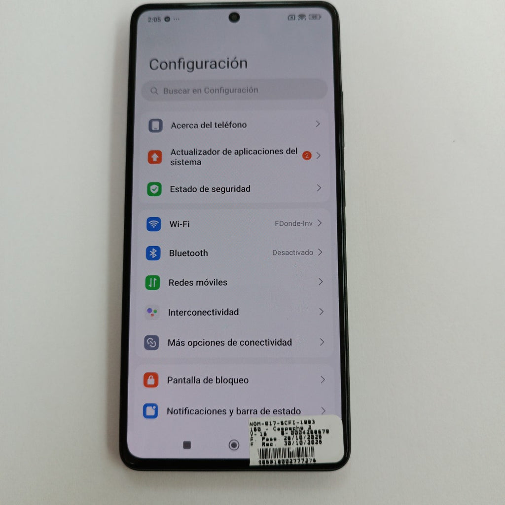 CELULAR XIAOMI POCO X5 PRO 22101320G (2023) 256 GB 8 GB RAM (SEMINUEVO)