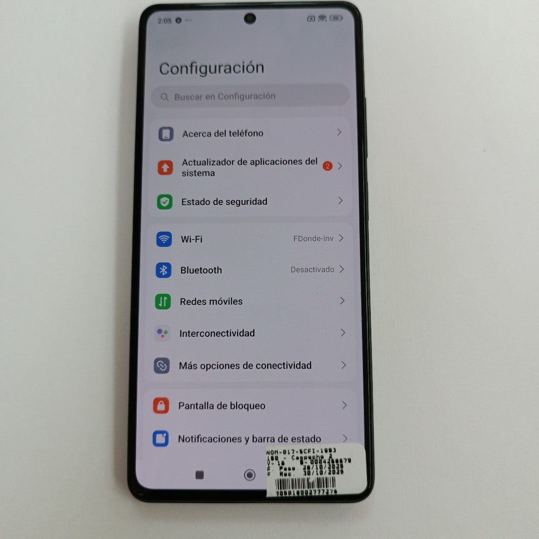 CELULAR XIAOMI POCO X5 PRO 22101320G (2023) 256 GB 8 GB RAM (SEMINUEVO)