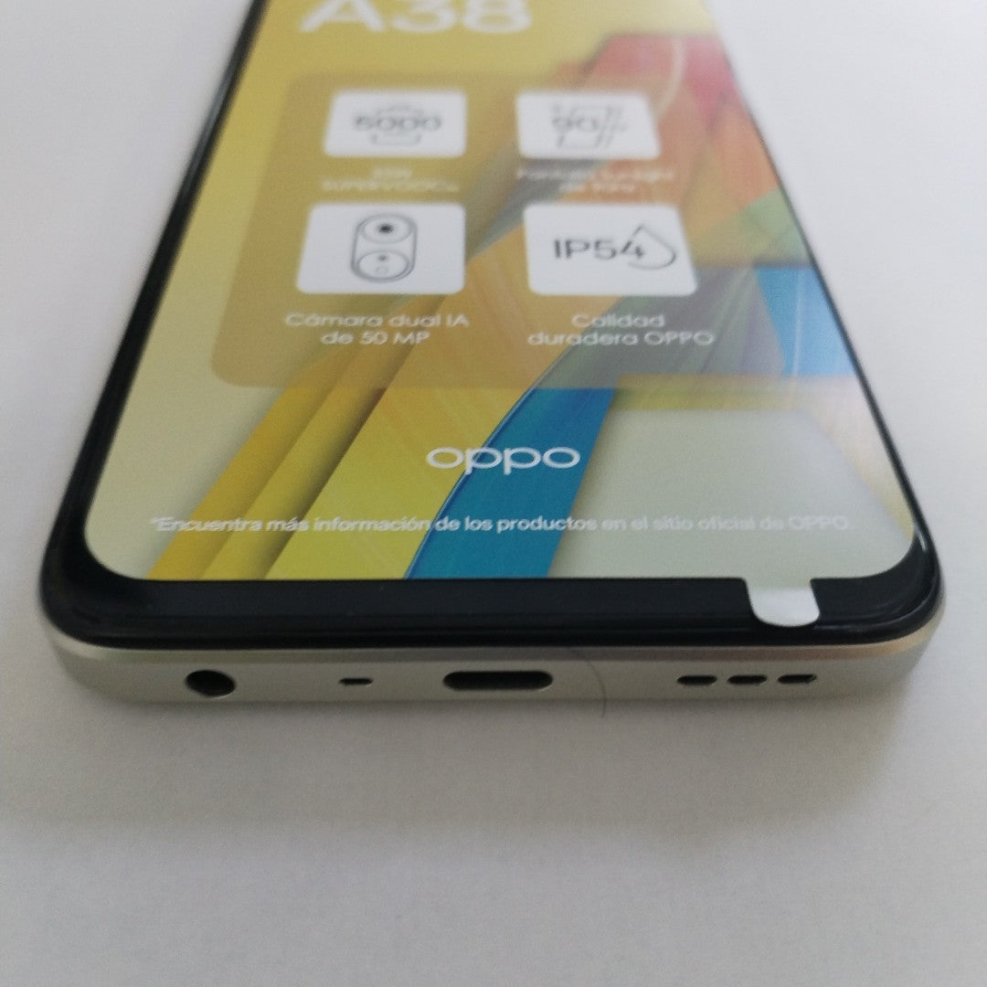 CELULAR OPPO  A38 CPH2579 (2023) 128 GB 4 GB RAM (SEMINUEVO)