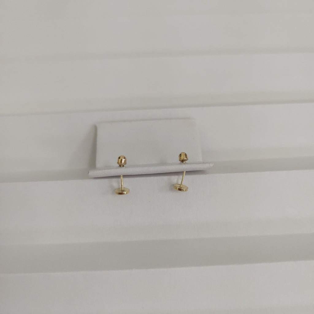 BROQUELES ORO 14K 1 (NUEVO)