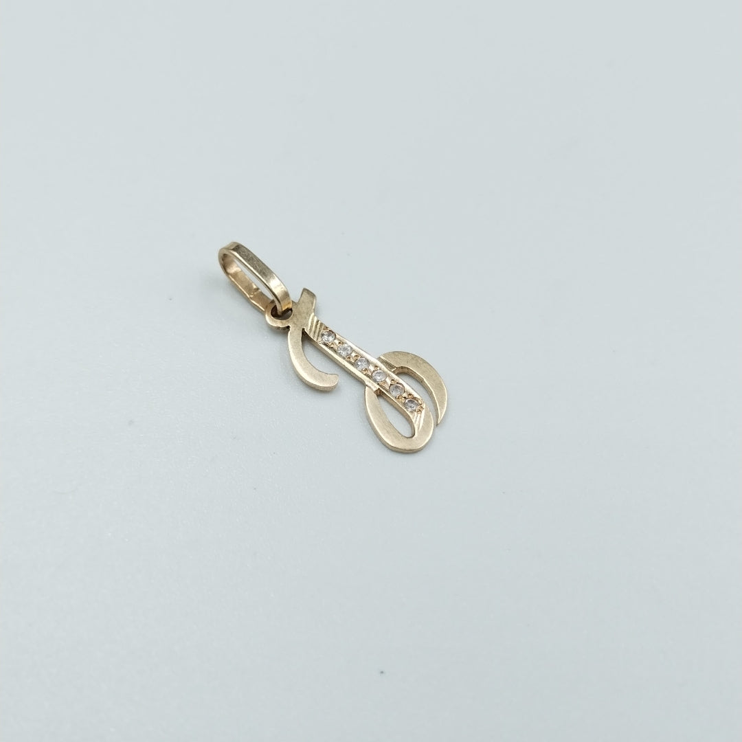 K1 0,80 GRMS 10 K ESPECIFICACIONES COMPLEMENTARIAS DIJE LETRA L CIRCONIA (SEMINUEVO)