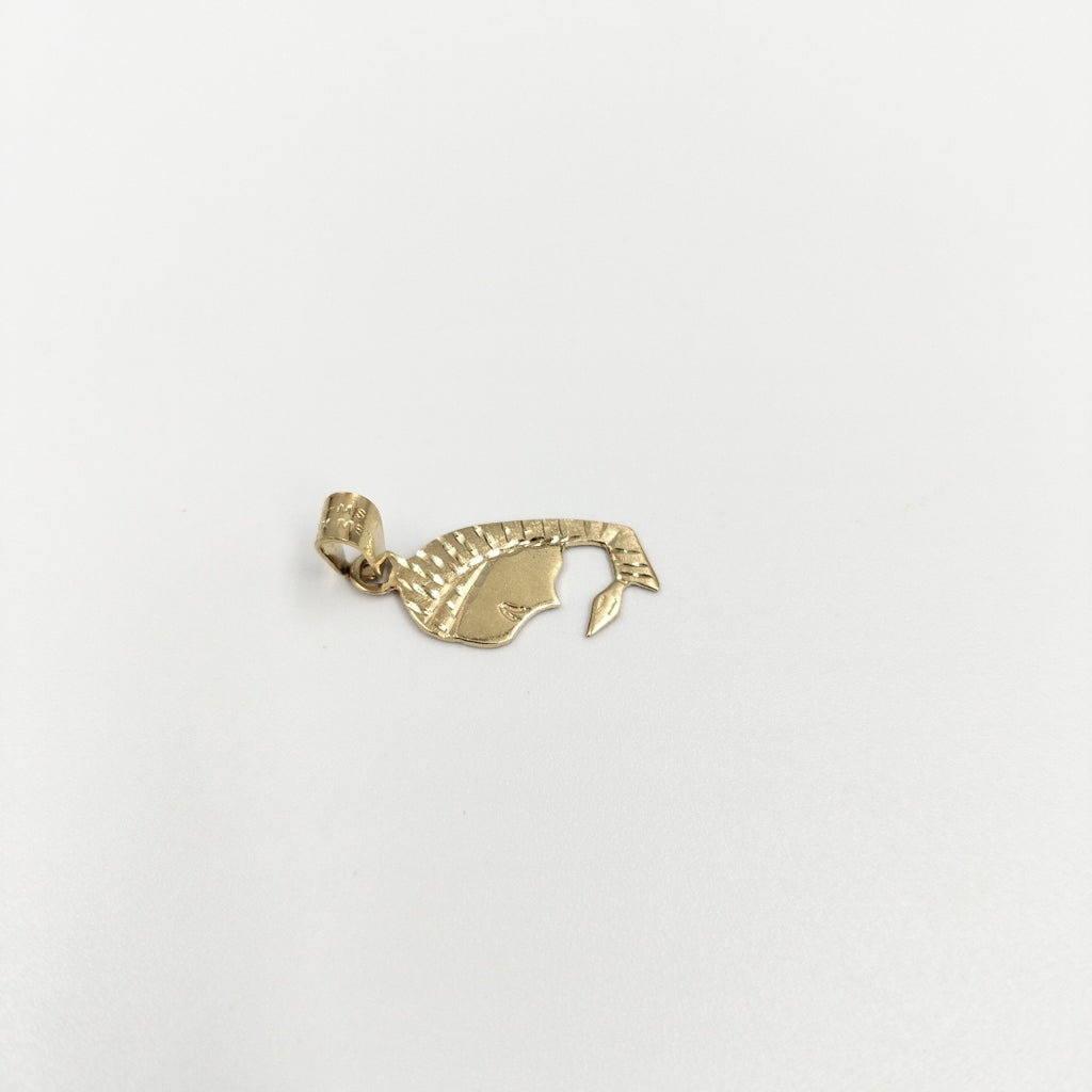 K1 1,50 GRMS 14 K ESPECIFICACIONES COMPLEMENTARIAS MED RELIGIOSA FORMA ROSTRO VI (SEMINUEVO)