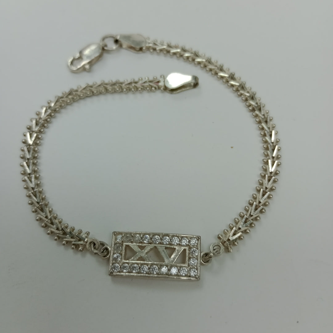 PULSERA. PLATA. 5.5 GRMS (SEMINUEVO)