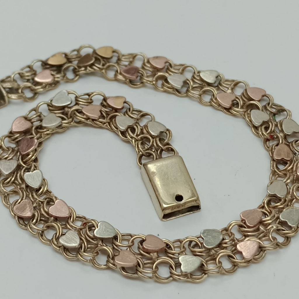 PULSERA. ORO. 10 K 8.7 GRMS (SEMINUEVO)