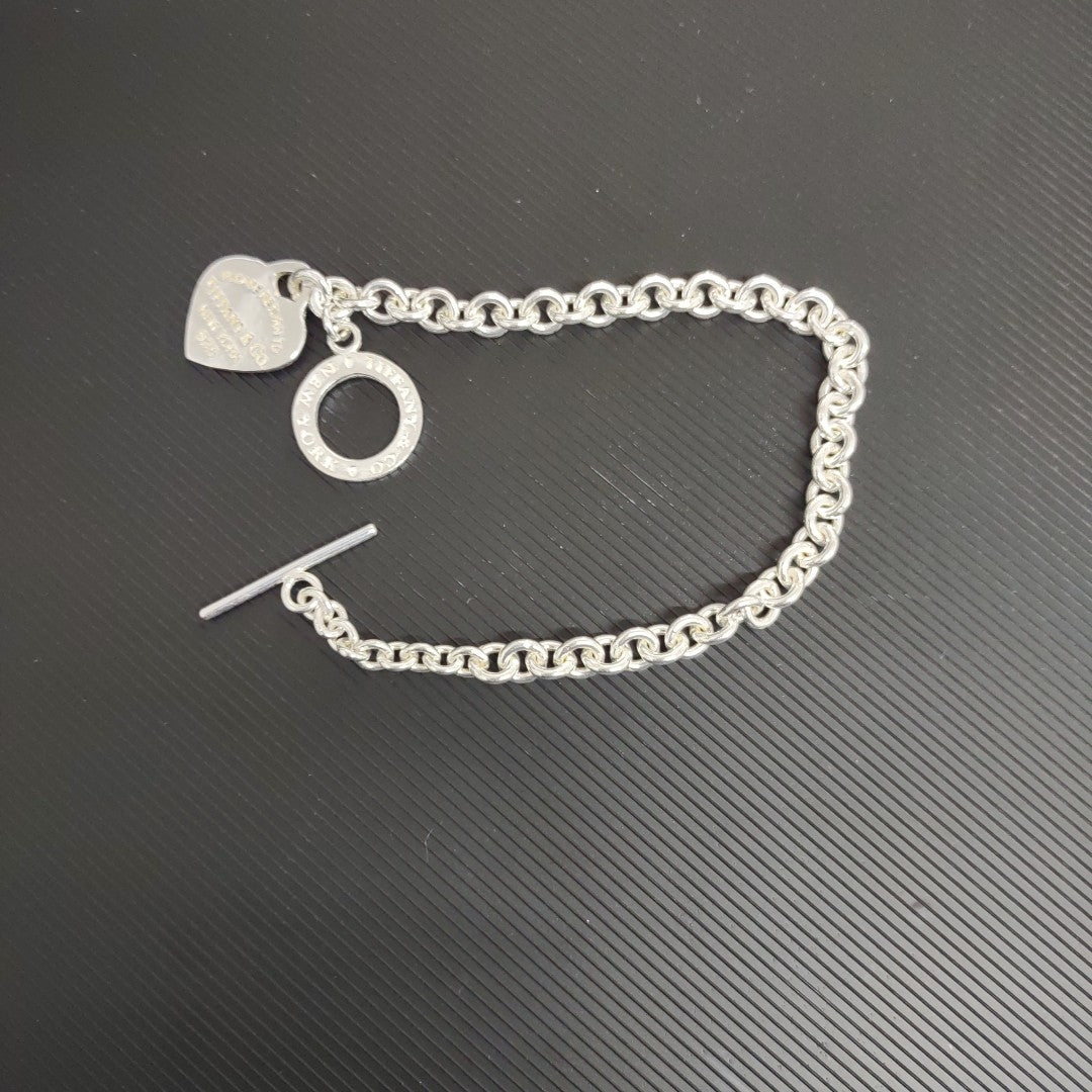PULSERA ESPECIAL PLATA .925 18.6G (NUEVO)