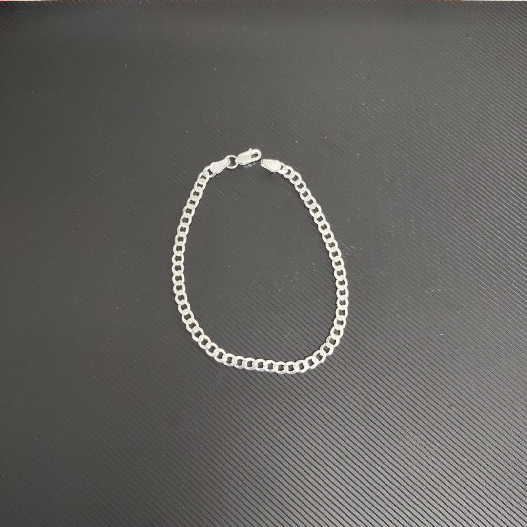 PULSERA BARBADA PLATA .925 4.9G (NUEVO)