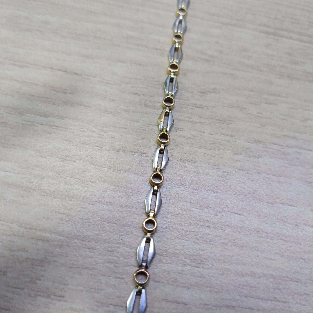 PULSERA. ORO. 14 K 8.5 GRMS (SEMINUEVO)