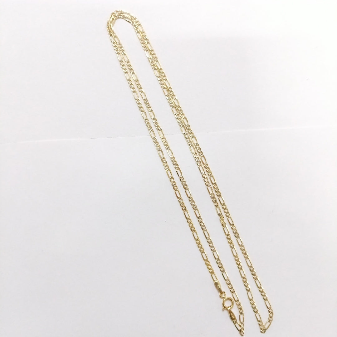 CADENAS CARTIER 3 1 DIAMANTADA ORO 14K 3.6 (NUEVO)