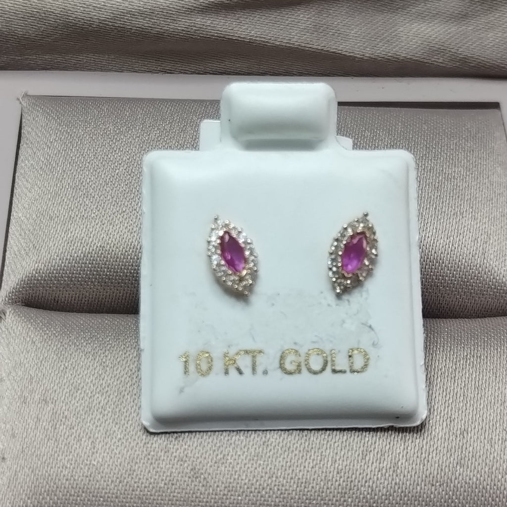 BROQUELES ORO 10K 1 (NUEVO)