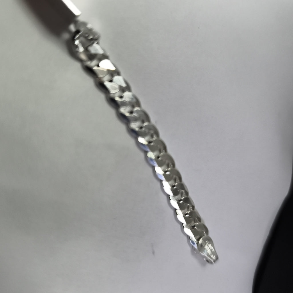 ESCLAVA BARBADA PLATA .925 12.9G (NUEVO)