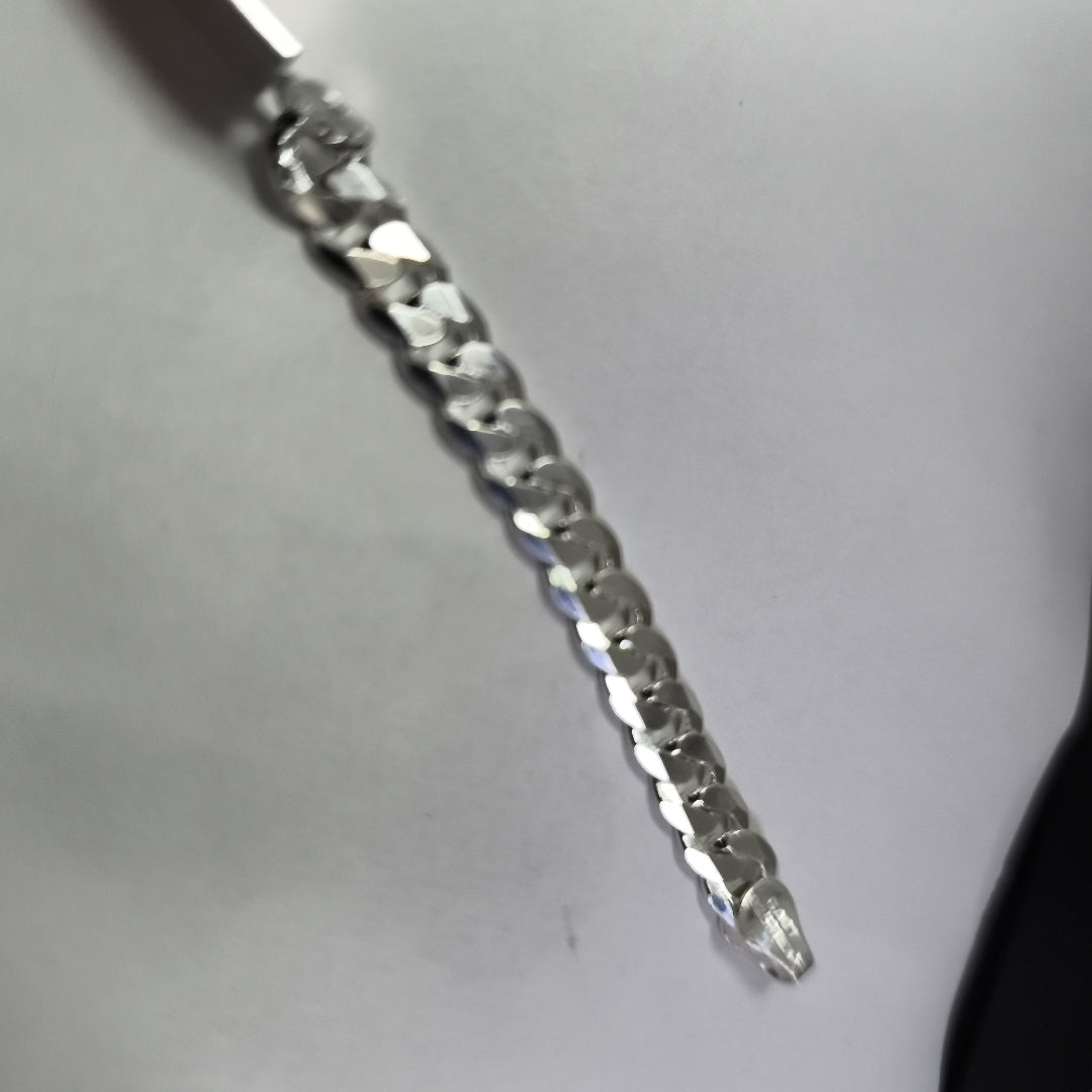 ESCLAVA BARBADA PLATA .925 12.9G (NUEVO)