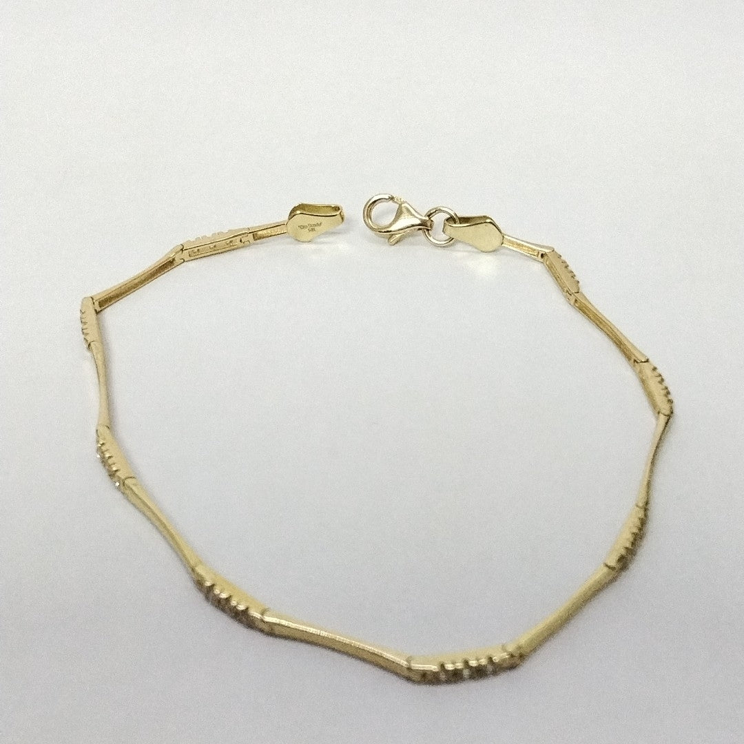 PULSERAS DAMA ORO 14K 3.9 (NUEVO)