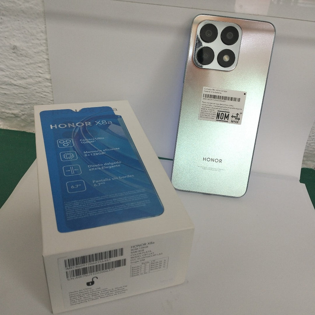 CELULAR HONOR X8A CRT-LX3 (2023) 128 GB 8 GB RAM (SEMINUEVO)