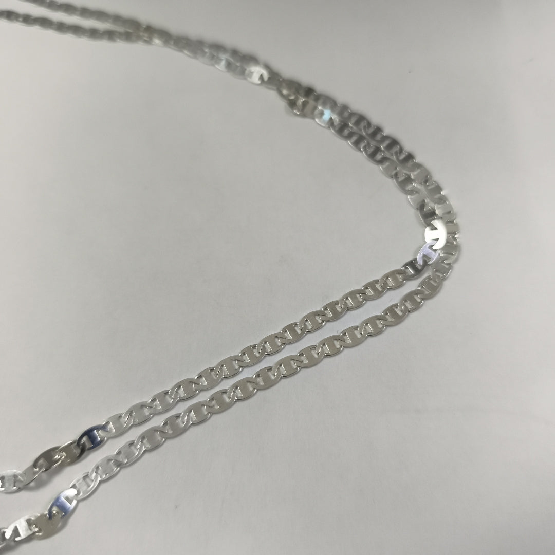 CADENA TEJIDO MARINERO PLANO 8.0 GR (NUEVO)