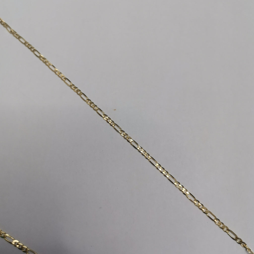 CADENAS CARTIER 3 1 AMARILLA ORO 14K 3.7 (NUEVO)