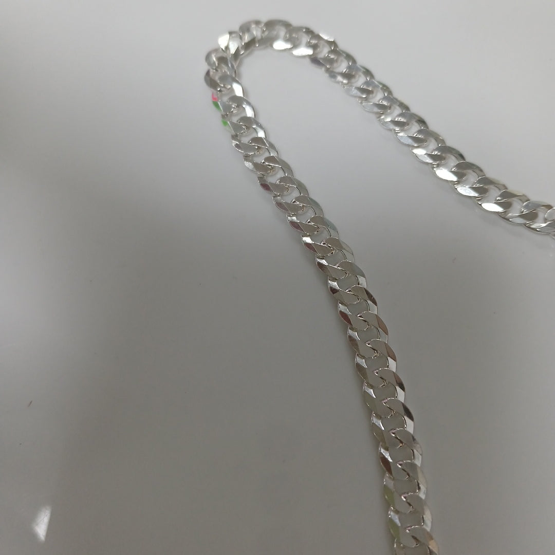 PULSERA BARBADA PLATA .925 10.4G (NUEVO)