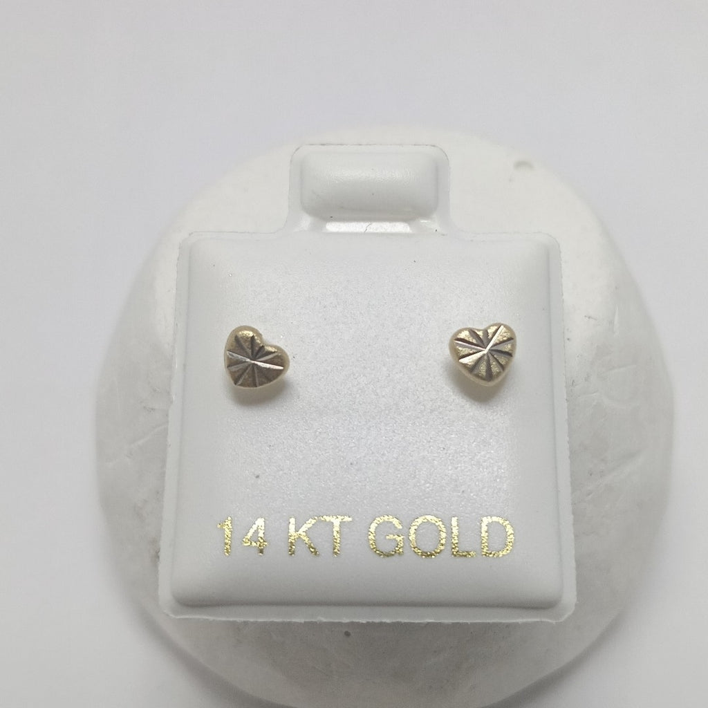 BROQUELES ORO 14K 1 (NUEVO)