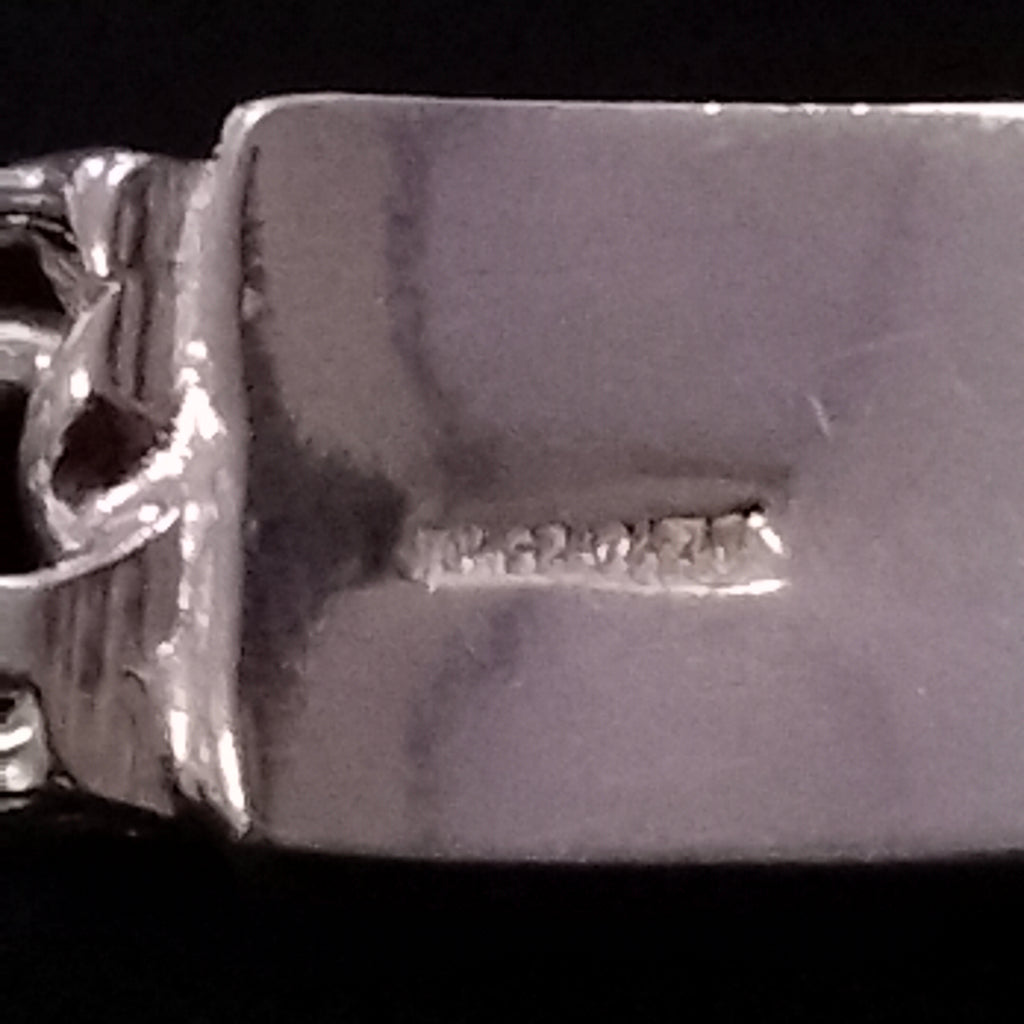 PULSERA TEJIDO ESPECIAL PLATA .925 34.7G (NUEVO)