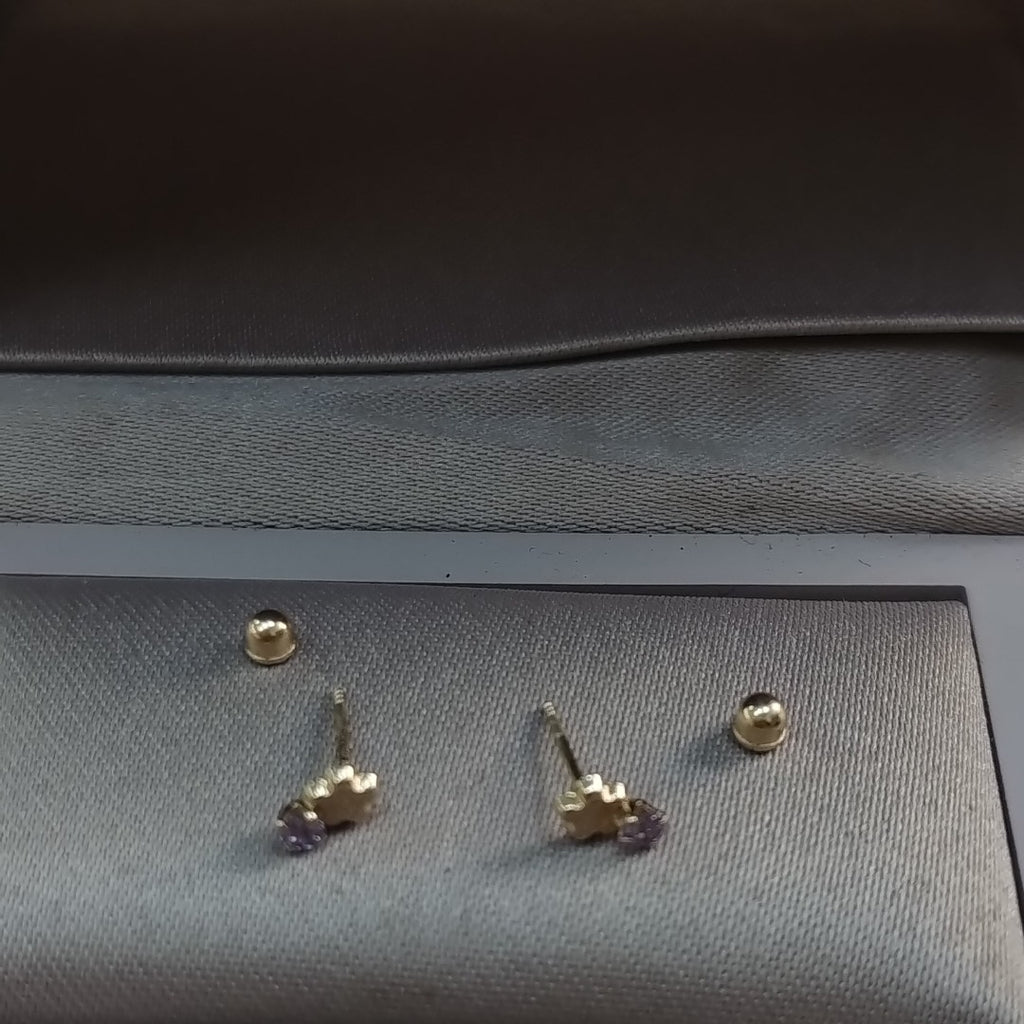 BROQUELES ORO 14K 1 (NUEVO)