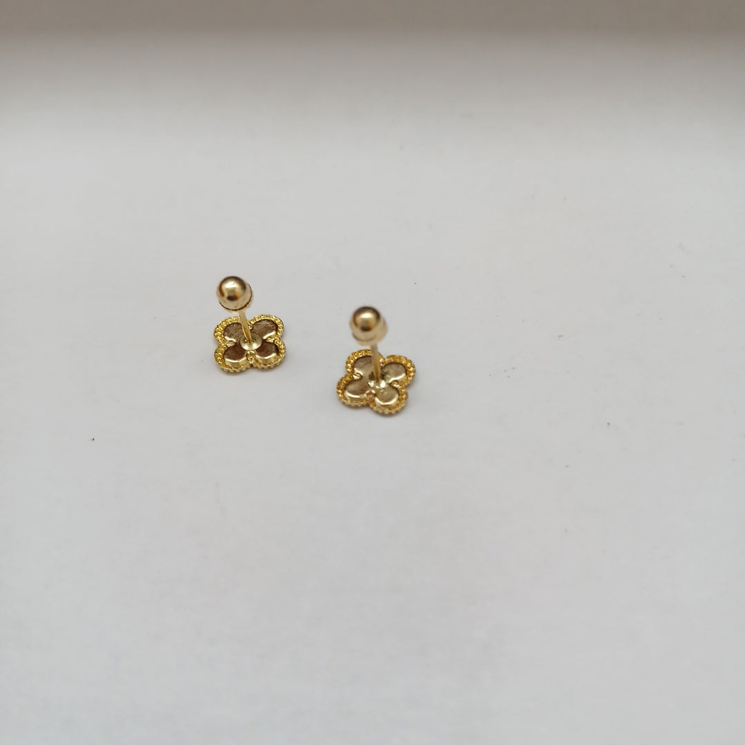 BROQUELES ORO 14K 1 (NUEVO)