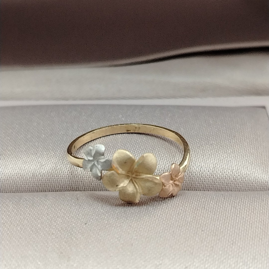 10134ANI01370B219 FRD15 ANILLOS DAMA ORO 14K 1.7GRS (NUEVO)