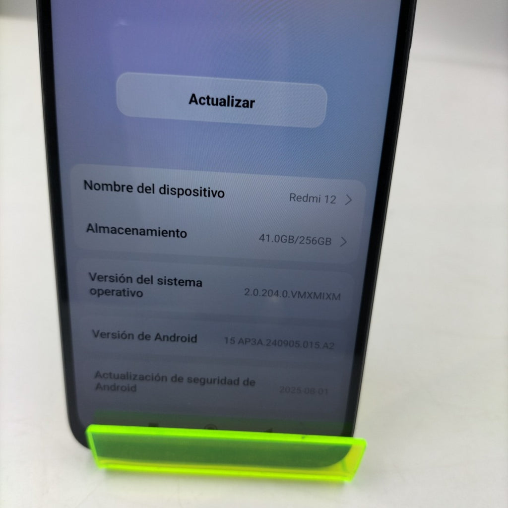 CELULAR XIAOMI REDMI 12 23053RN02L 256 GB 8 GB RAM (SEMINUEVO)