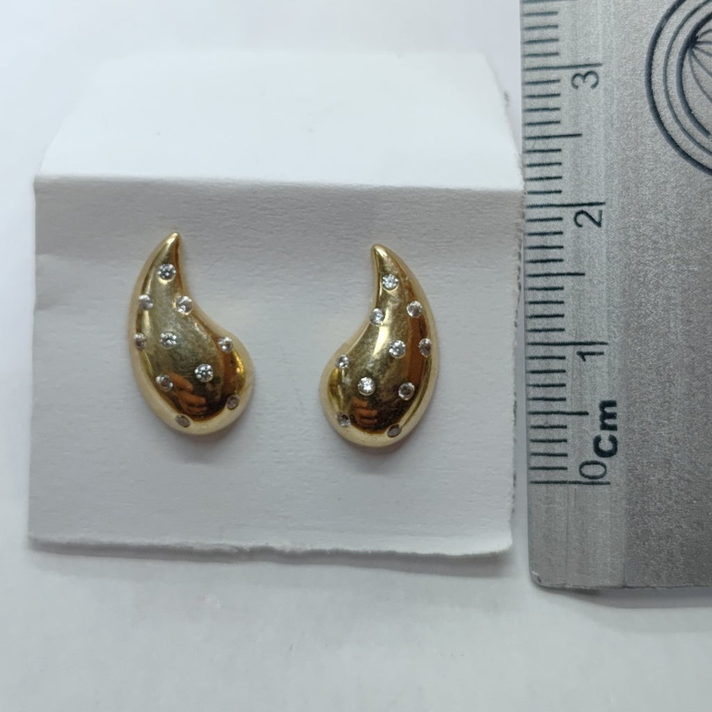 BROQUELES ORO 14K 2 (NUEVO)