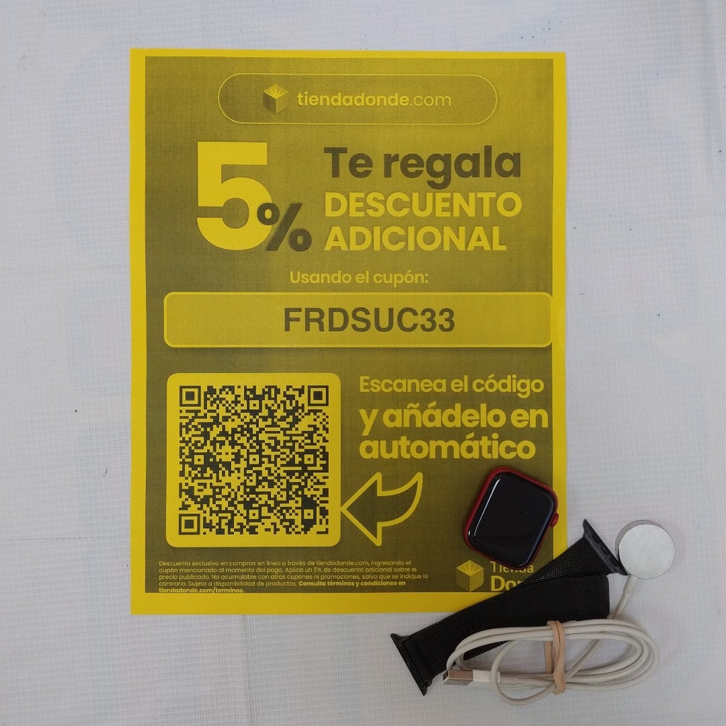 SMARTWATCH APPLE SERIES 8 ALUMINIO A2771 45 MM GPS