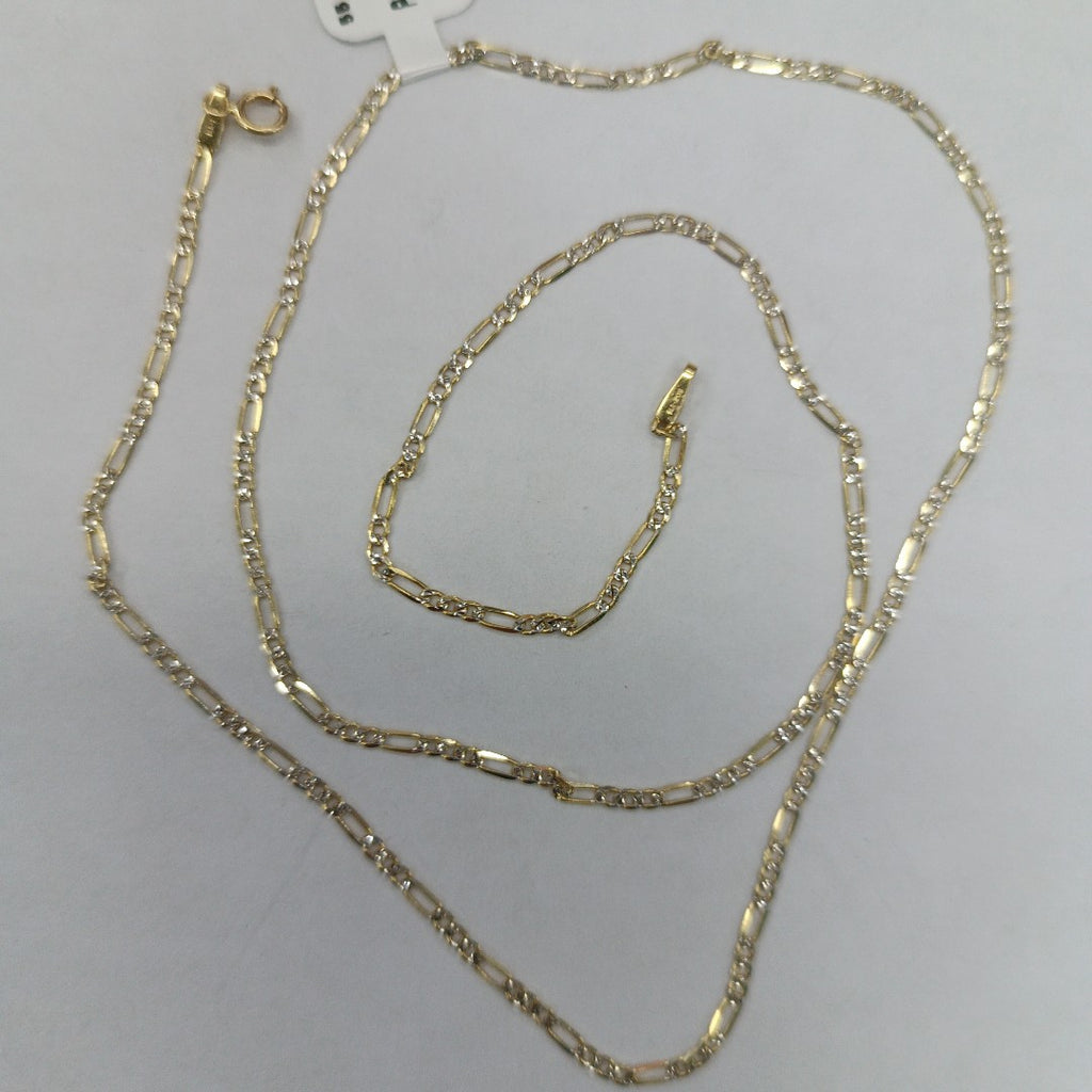 CADENAS CARTIER 3 1 DIAMANTADA ORO 14K 3.2 (NUEVO)