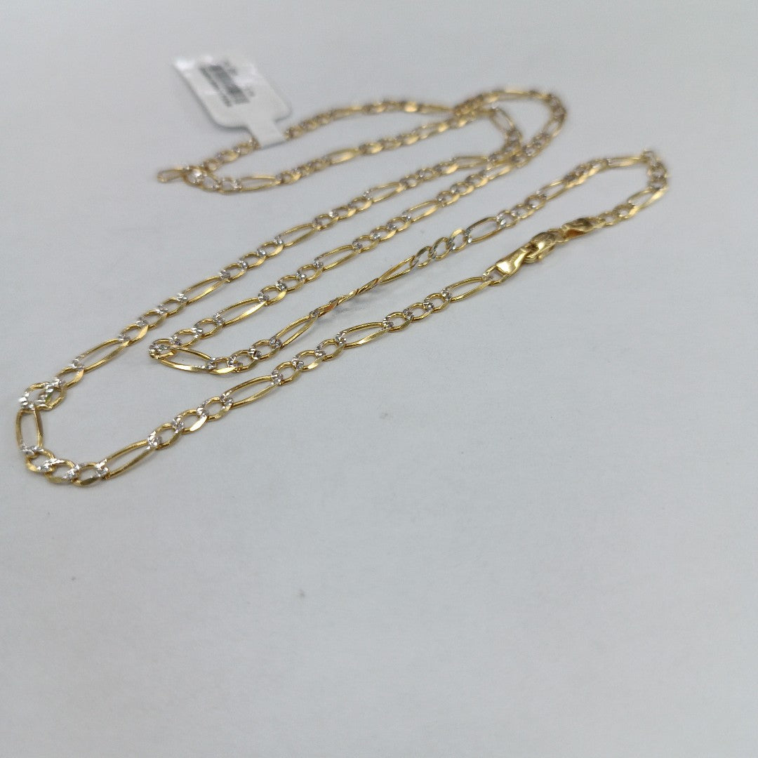 CADENAS CARTIER 3 1 DIAMANTADA ORO 10K 7.1 (NUEVO)