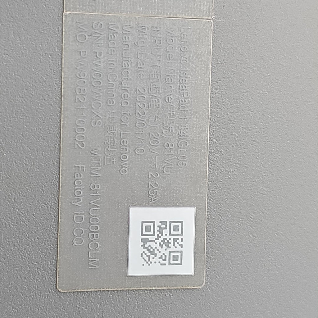 LAPTOP LENOVO IDEAPAD 1 14IGL05 (2022) 64 GB SSD 4 GB RAM (SEMINUEVO)