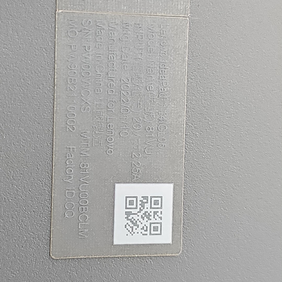 LAPTOP LENOVO IDEAPAD 1 14IGL05 (2022) 64 GB SSD 4 GB RAM (SEMINUEVO)