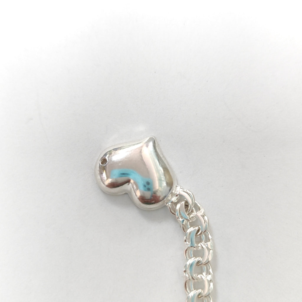 PULSERA TEJIDO CHINO PLATA .925 8.8G (NUEVO)