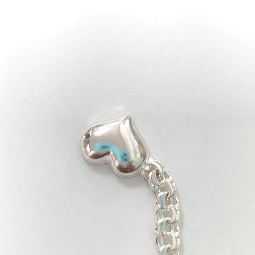 PULSERA TEJIDO CHINO PLATA .925 8.8G (NUEVO)