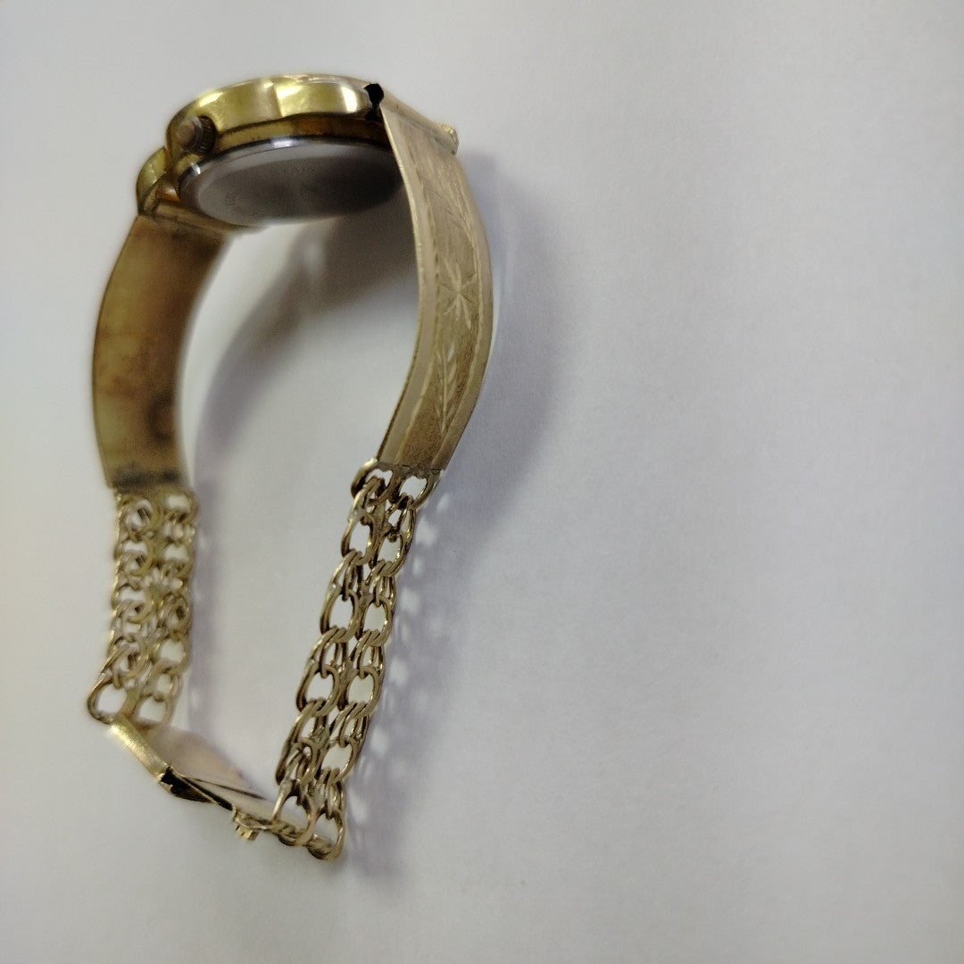 RELOJ CAJA Y PULSO ORO. ORO. 10 K 19 GRMS (SEMINUEVO)