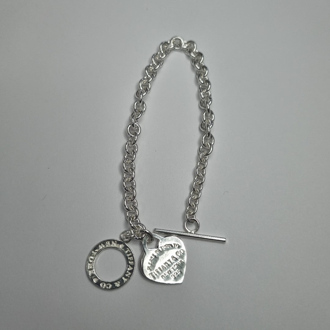 PULSERA ESPECIAL PLATA .925 17.6G (NUEVO)
