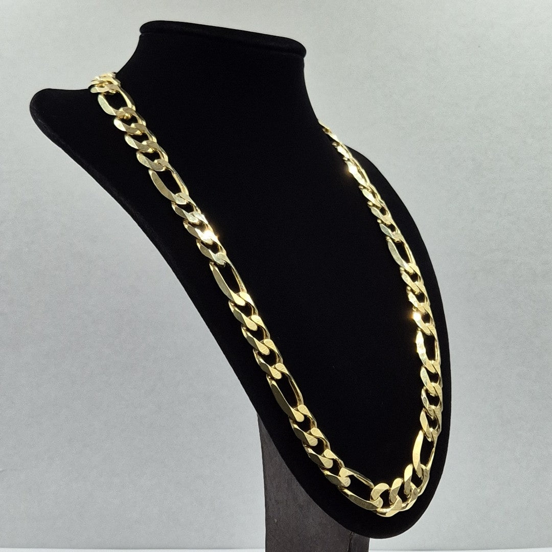 CADENAS CARTIER 3 1 AMARILLA ORO 14K 166 (NUEVO)