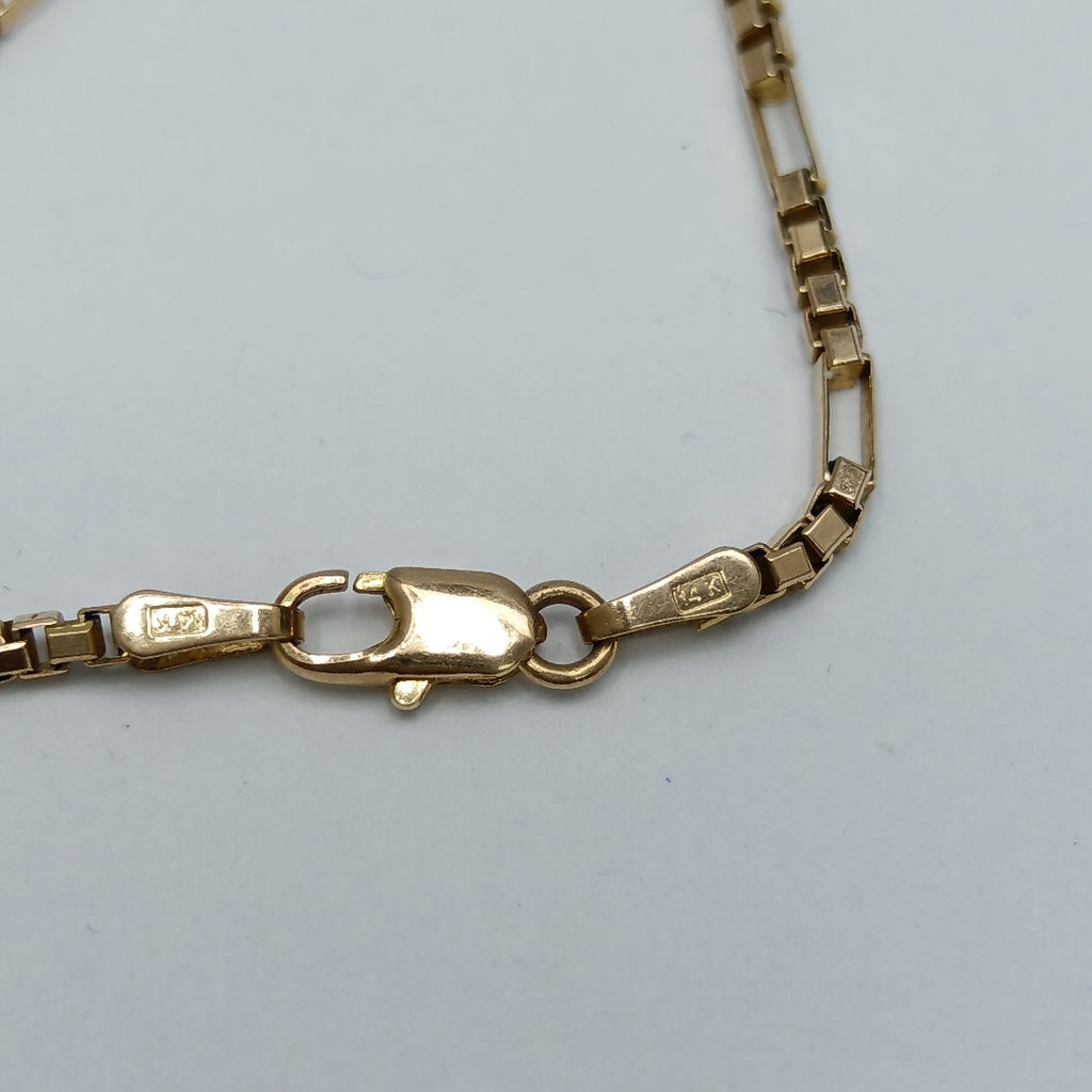 COLLAR ORO 14 K 8.3 GRMS (SEMINUEVO)