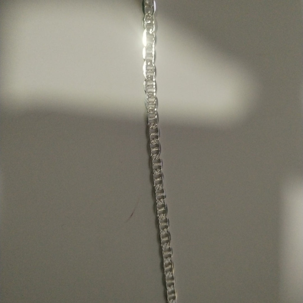 PULSERA TEJIDO MARINERO PLATA .925 4.2G (NUEVO)