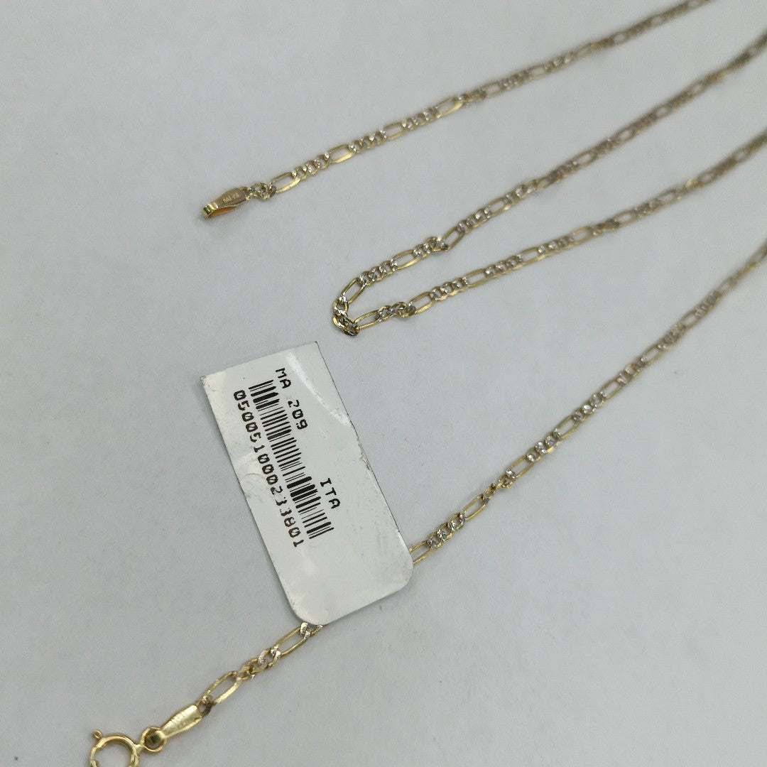 CADENAS CARTIER 3 1 DIAMANTADA ORO 14K 3.5 (NUEVO)