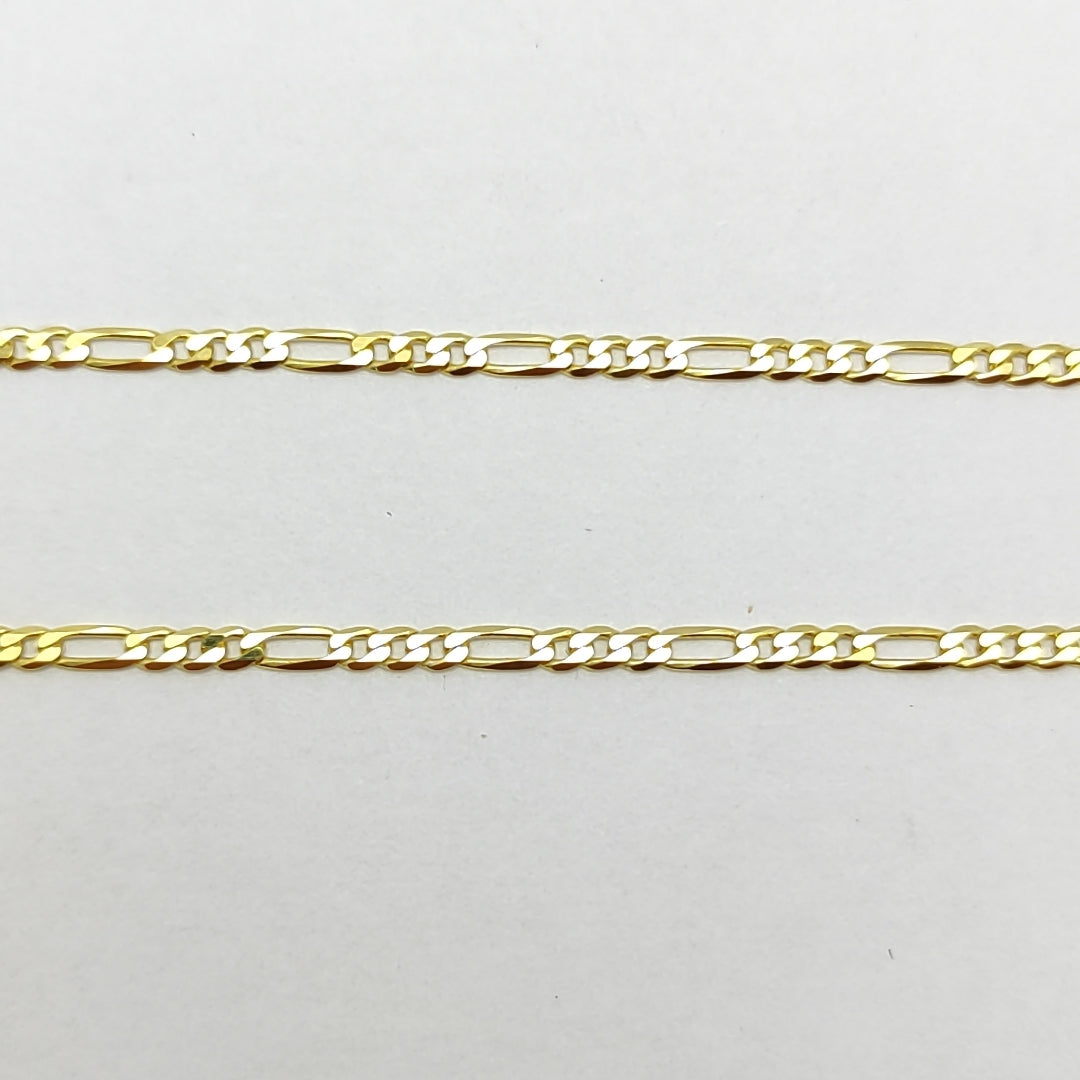 CADENAS CARTIER 3 1 AMARILLA ORO 10K 4.5 (NUEVO)