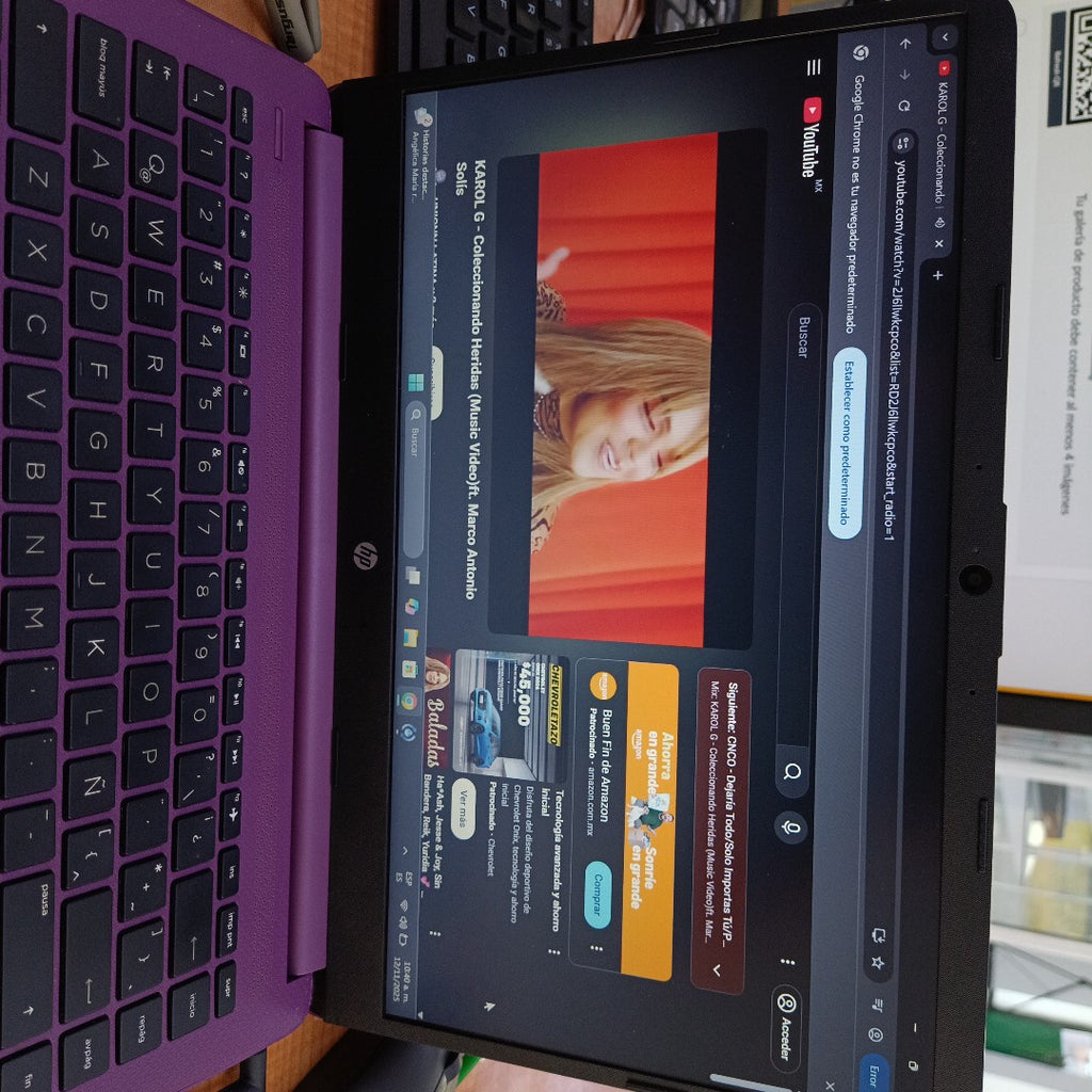 LAPTOP HP 14-FQ1005LA (2022) 256 GB SSD 8 GB RAM (SEMINUEVO)