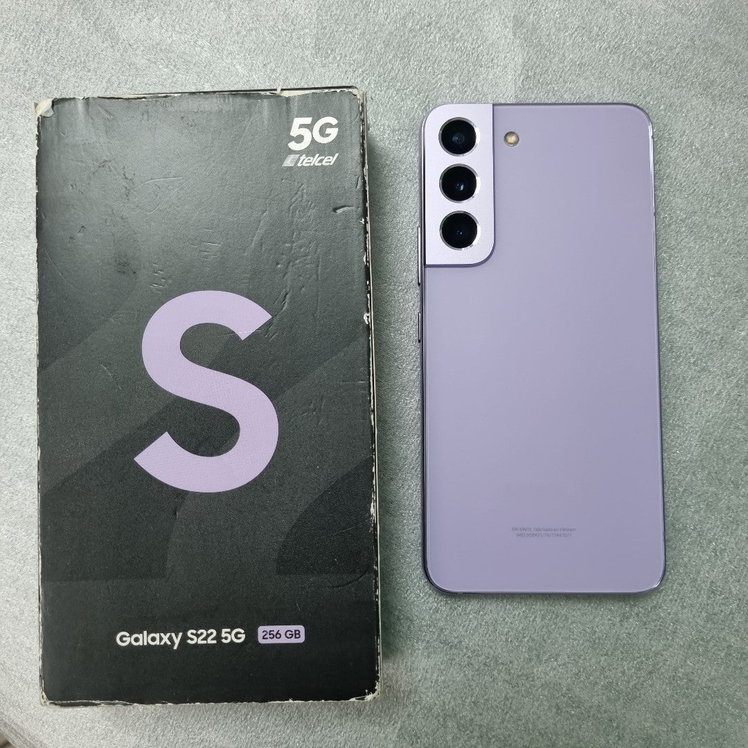 CELULAR SAMSUNG GALAXY S22 SM-S901E 256 GB 8 GB RAM (SEMINUEVO)