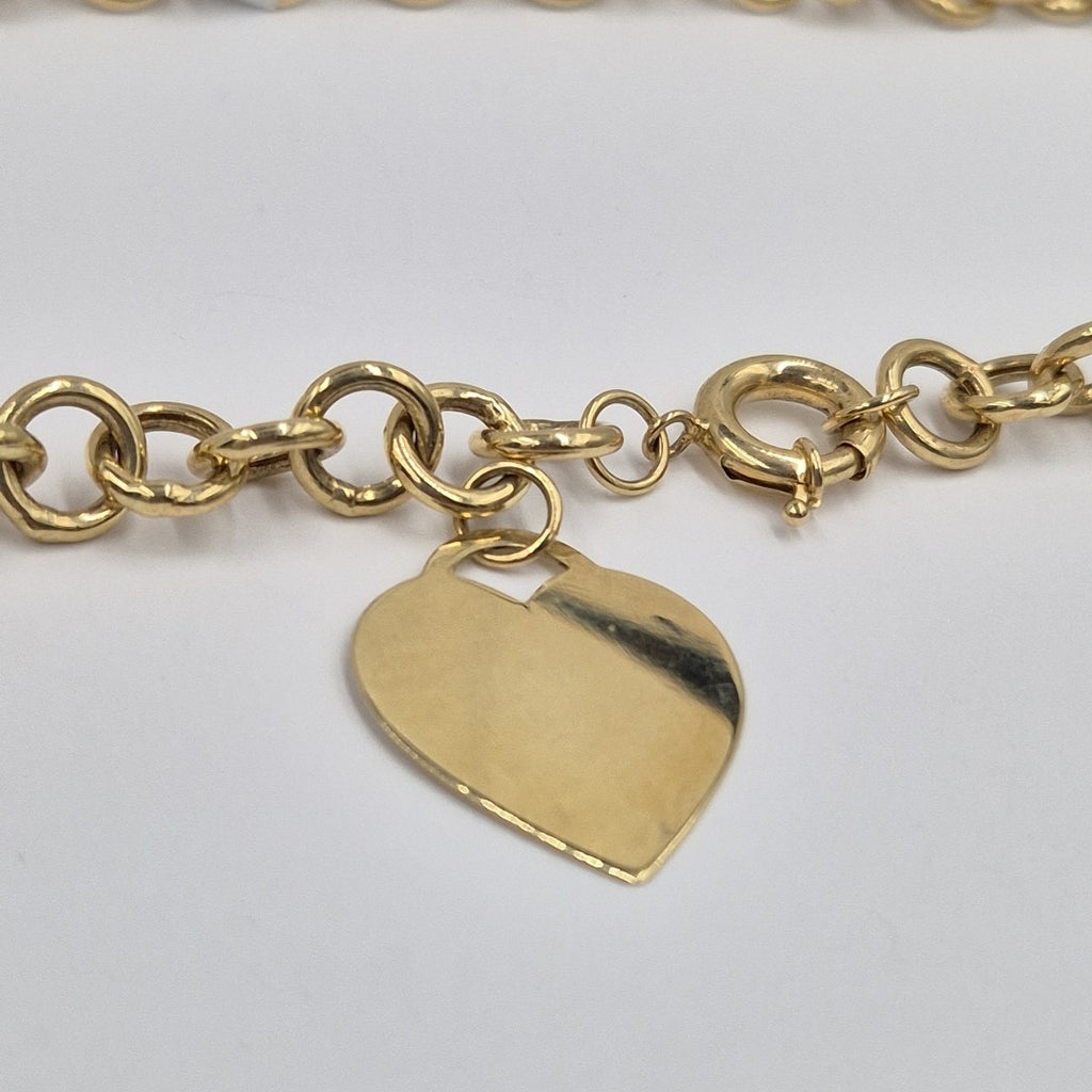 GARGANTILLAS ORO 14K 17 (NUEVO)
