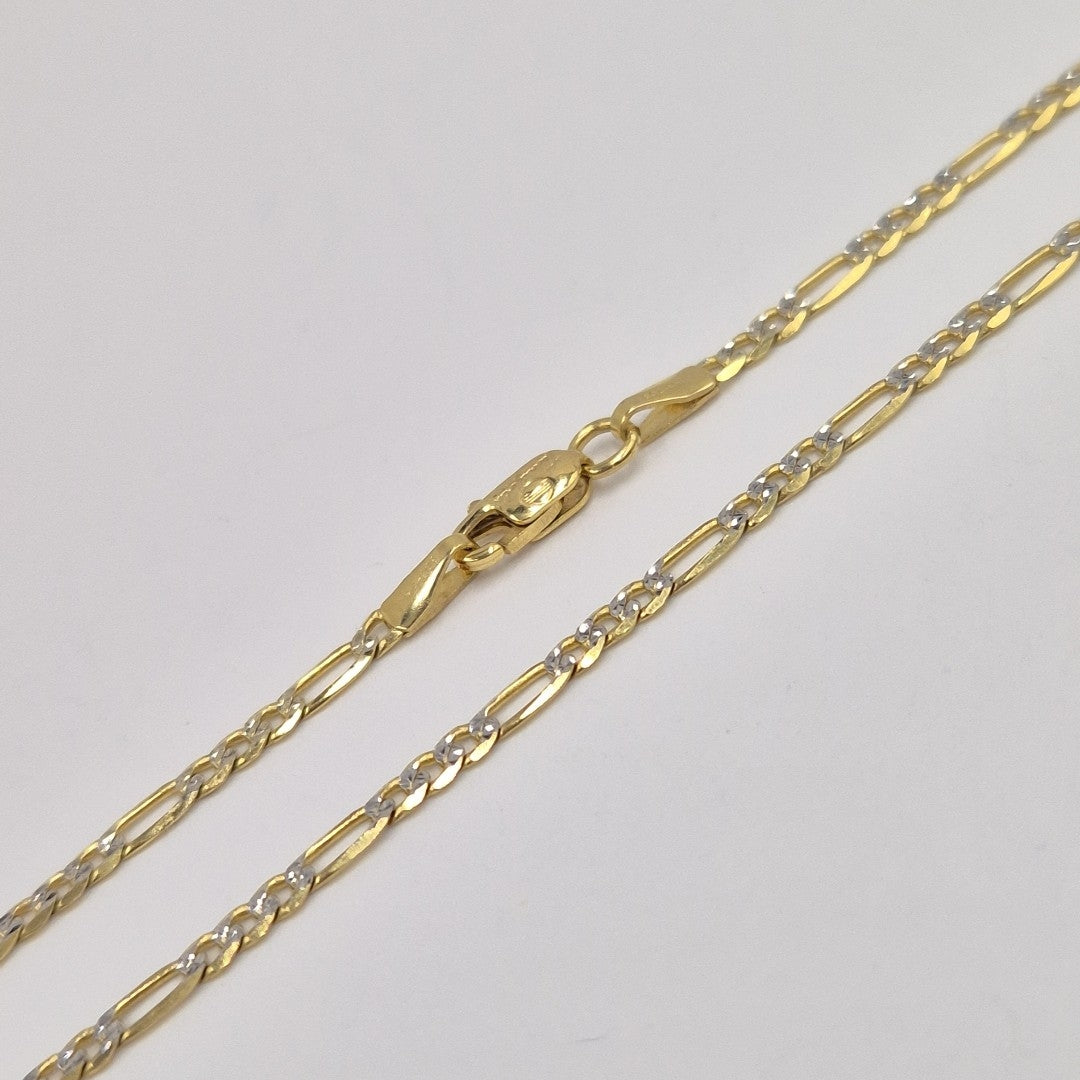 CADENAS CARTIER 3 1 DIAMANTADA ORO 14K 5 (NUEVO)