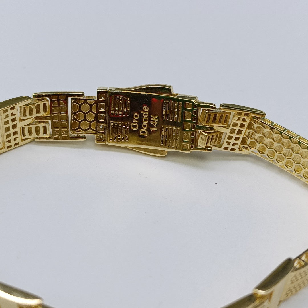 PULSERAS CABALLERO ORO 14K 25.1 (NUEVO)