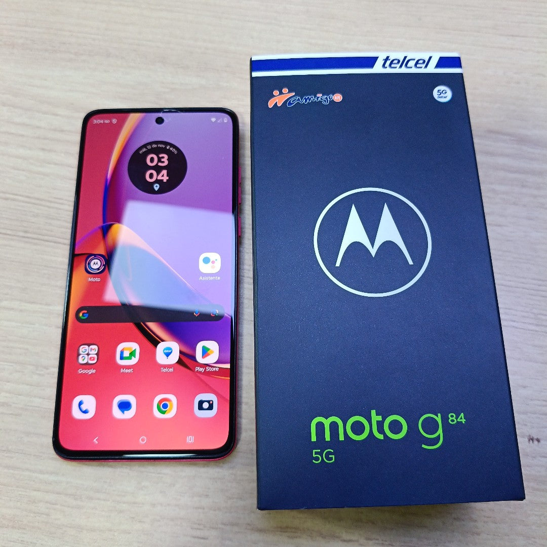 CELULAR MOTOROLA MOTO G84 XT2347-1 (2023) 256 GB 8 GB RAM (SEMINUEVO)