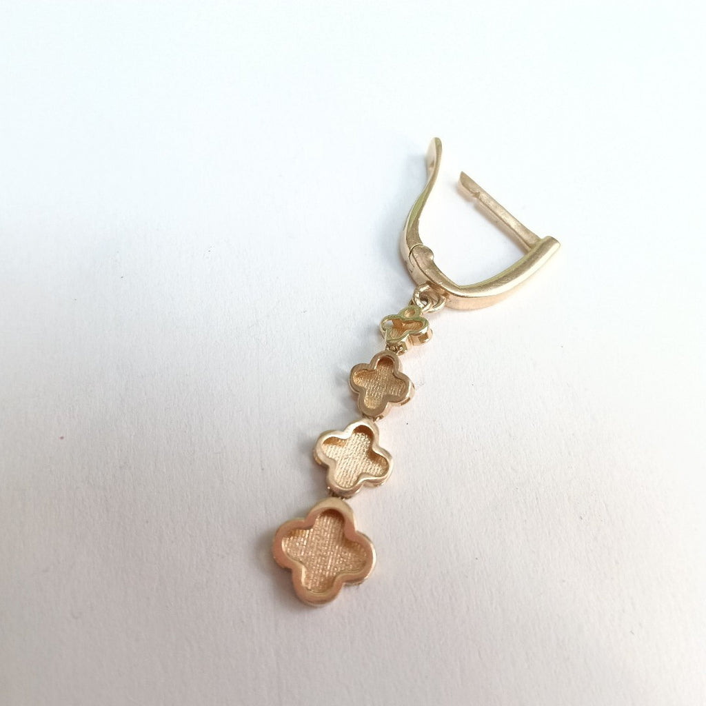 BROQUELES ORO 14K 3.9 (NUEVO)